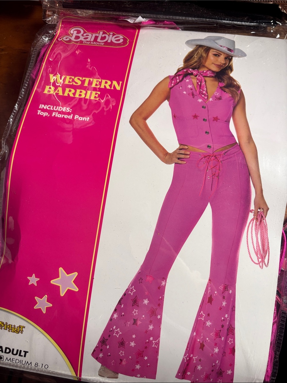 Spirit Western Barbie Costume w/ Hat & Scarf